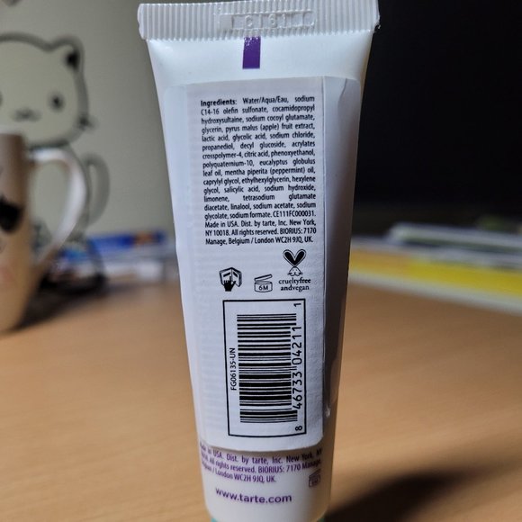 NEW - Tarte Travel-size Knockout Daily Exfoliating Cleanser - Picture 4 of 4